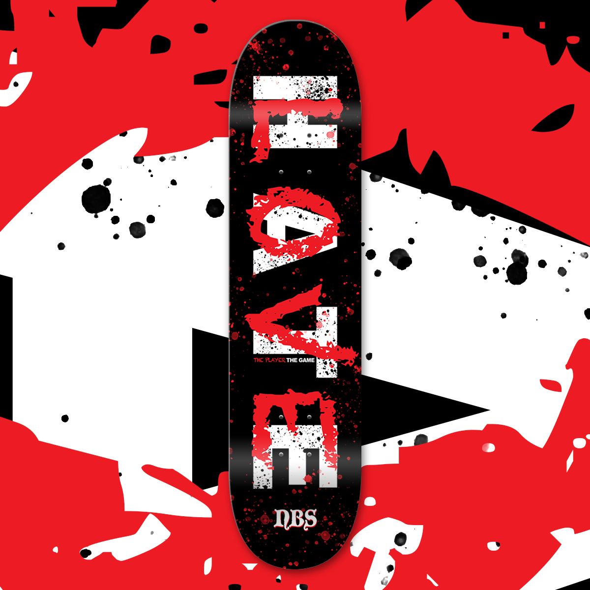 "LOVE OVER HATE" Team Pro Model Skateboard