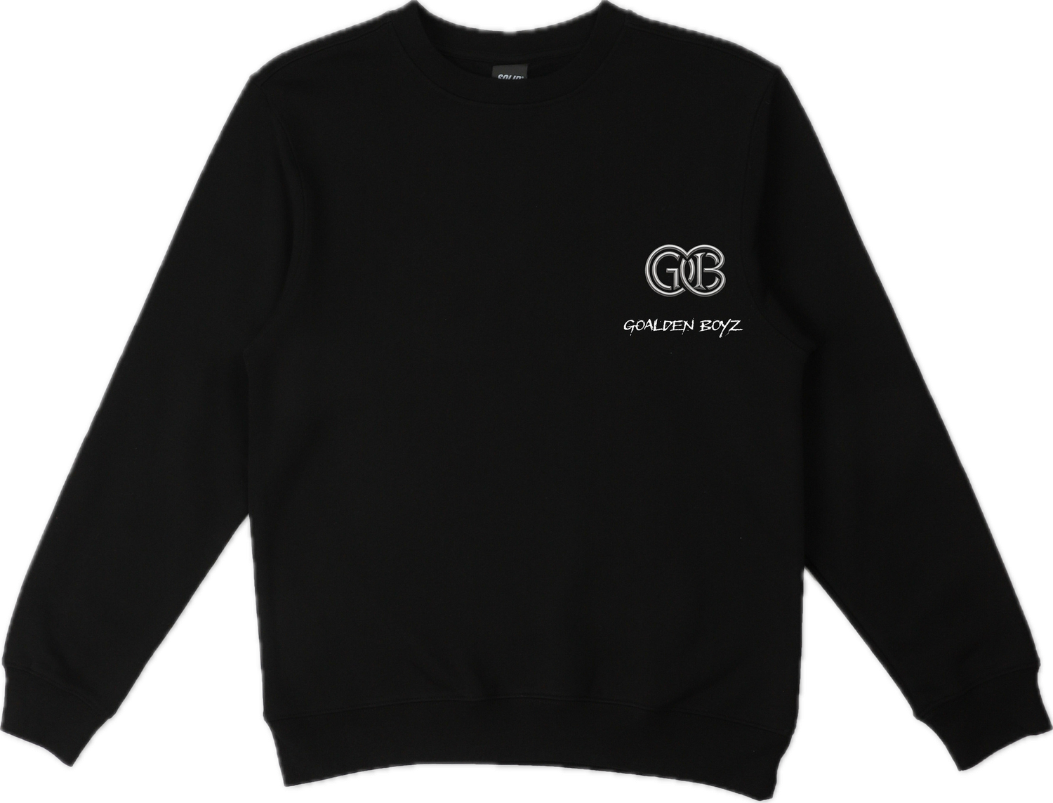 Black Goalden Boyz crewneck w/ small logo
