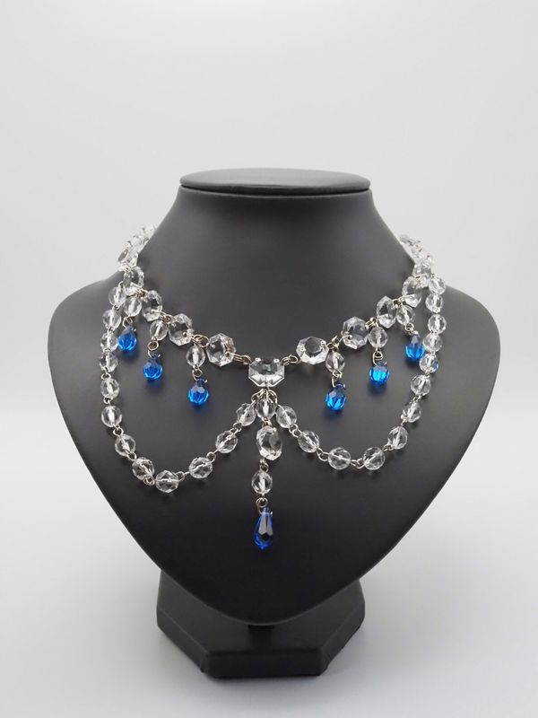 Lüsterliebe© Collier mit Swarovski© Elementen (Unikat)