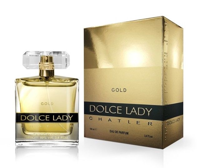Perfume CHATLER DOLCE LADY GOLD 100ML