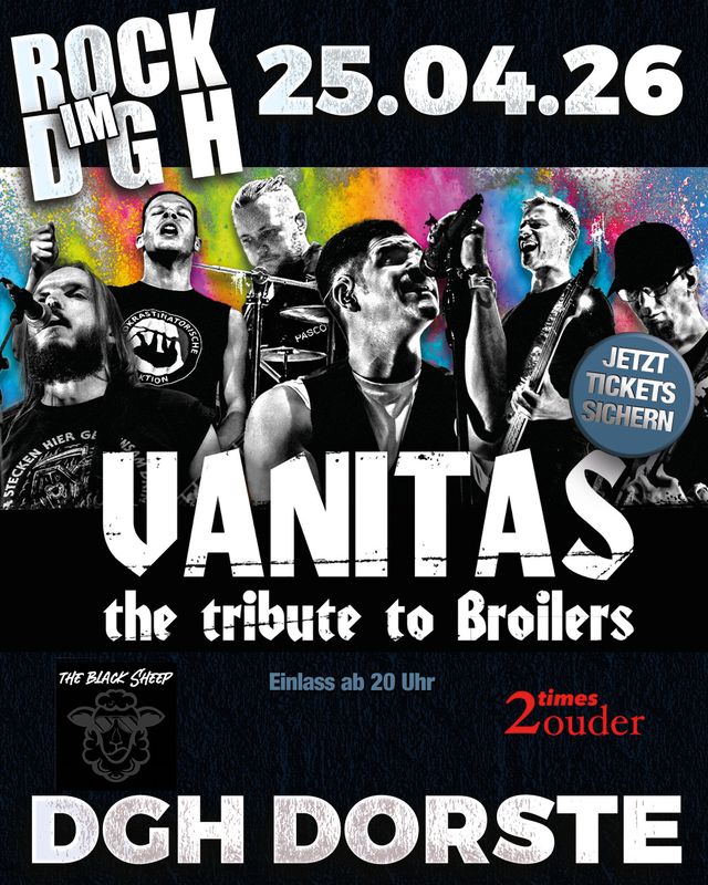 ROCK IM DGH ROCK IM DGH "VVK TICKET" 25.04.26 / TISCHRESERVIERUNG *