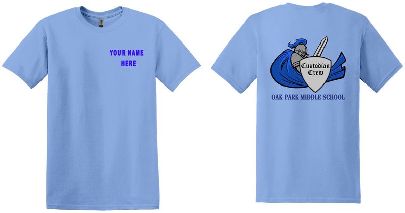 Oak Park Middle School Custodial Crew T-Shirt