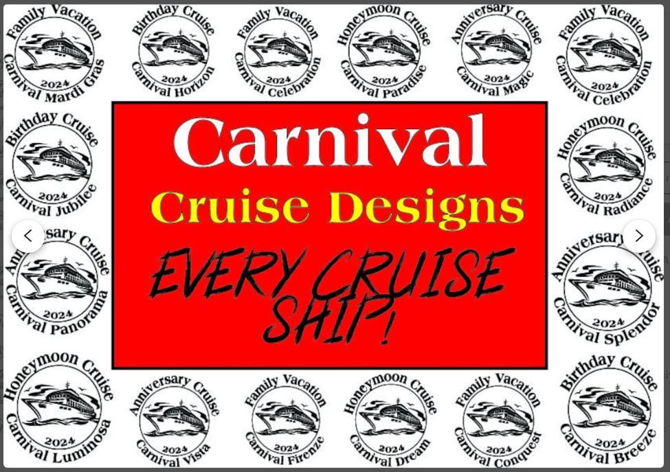 CRUISE ALL CARNIVAL SHIPS
