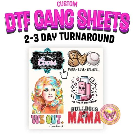 DTF BY THE ROLL