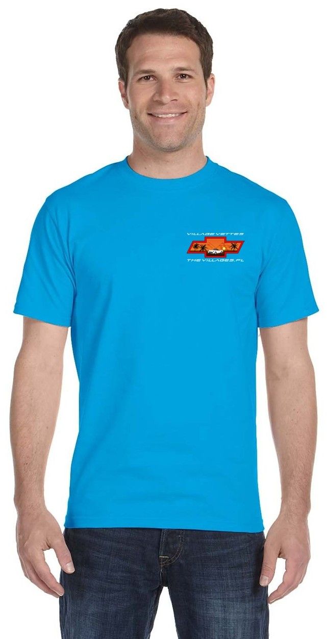 G800 Gildan 50/50 Blend W/VILLAGE VETTE LOGO