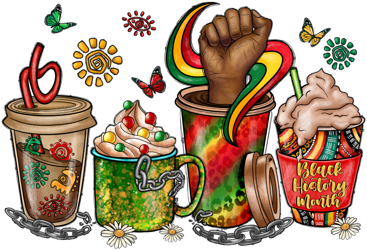 BLACK HISTORY MONTH T-SHIRT - BHM11