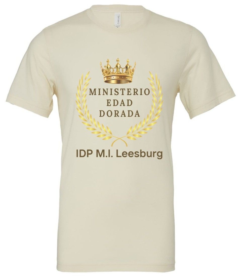 IDPMI EDAD DE ORO T-SHIRT ORDER FORM