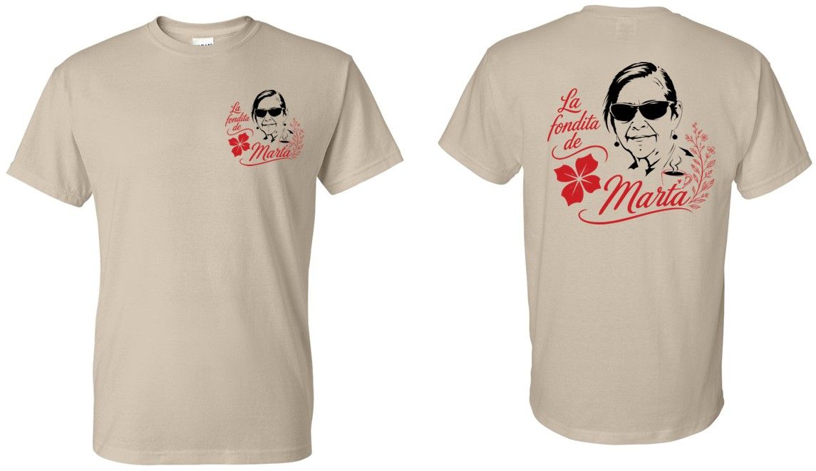 LA FONDITA DE MARTA T-SHIRT ORDER FORM