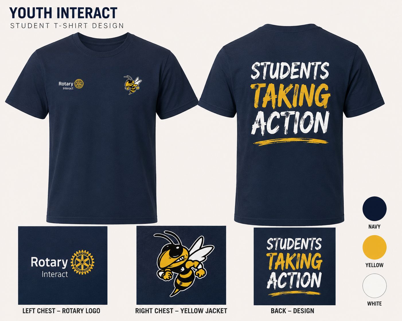 STUDENTS TAKING ACTION T-SHIRT