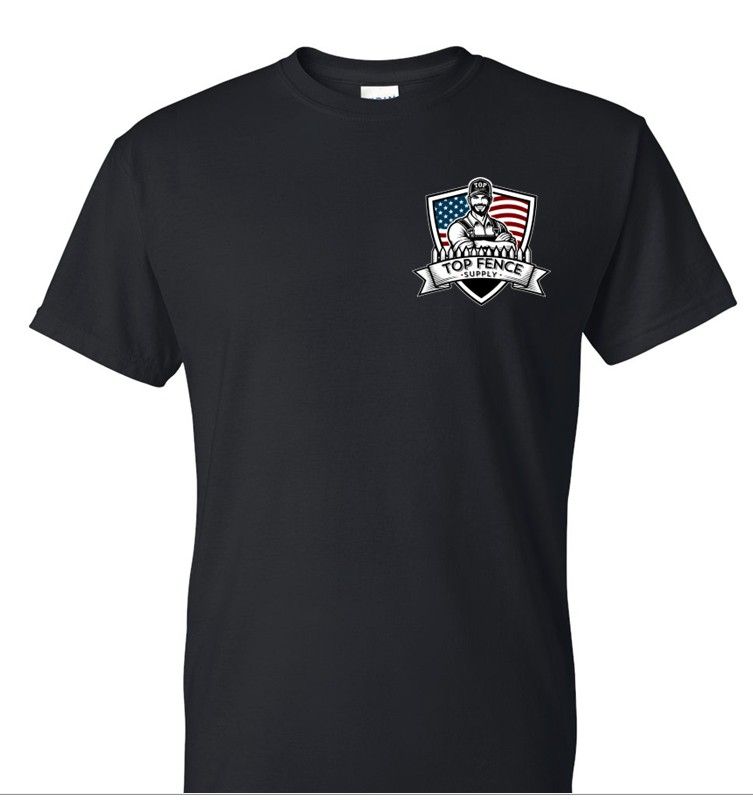 PRINT ONLY TOP FENCE SUPPLY  T-SHIRT ORDER FORM