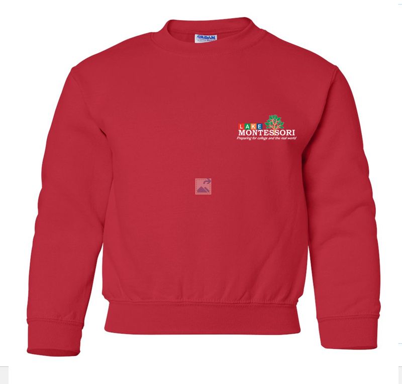 LAKE MONTESSORI EMBROIDERED SWEATSHIRT