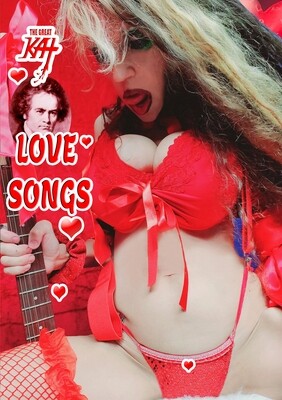 “LOVE SONGS" NEW 12-VIDEO DVD (17 Min) SHREDCLASSICAL DVD By The Great Kat! Feat. “In The Hall Of The Mountain King”, “Beethoven’s Adelaide Love Song” & MORE! PERSONALIZED AUTOGRAPHED by THE GREAT KAT