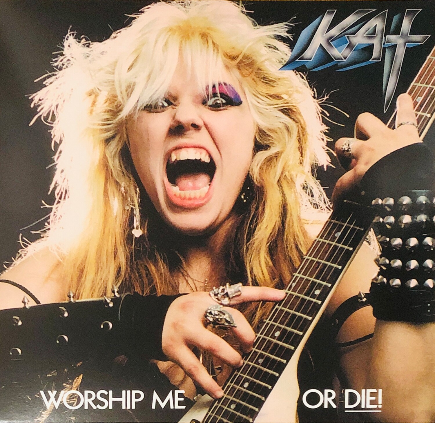“WORSHIP ME OR DIE!” VINYL DEBUT ALBUM RECORD OR "SATAN SAYS" VINYL EP RECORD! PERSONALIZED AUTOGRAPHED by THE GREAT KAT! INFO IS BELOW! (Signed to Customer) Limited Quantities!!