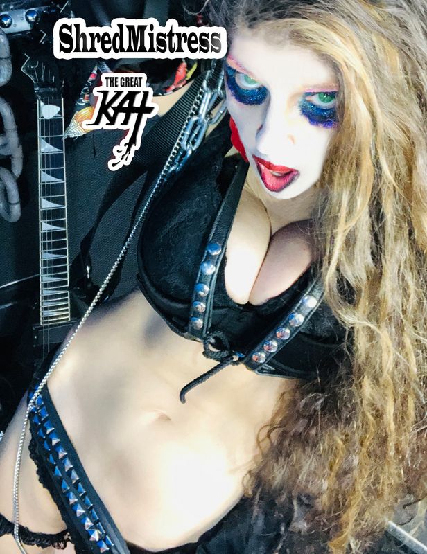 “ShredMistress” NEW 32-MUSIC VIDEO DVD (1 HOUR) By Great Kat! Beethoven, Rossini, Handel, Haydn, Bach, Christmas, Halloween, Italian Shreds and more SHREDS!! PERSONALIZED SIGNED by GREAT KAT!