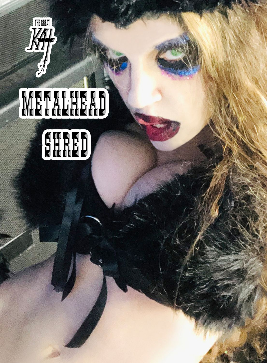“METALHEAD SHRED” NEW 30-MUSIC VIDEO DVD (42 min) By Great Kat! Feat. Metalhead Shred, Battle Hymn Of The Republic, Dixie, Beethoven, Mozart, Verdi, Wagner &amp; more! PERSONALIZED SIGNED by GREAT KAT!