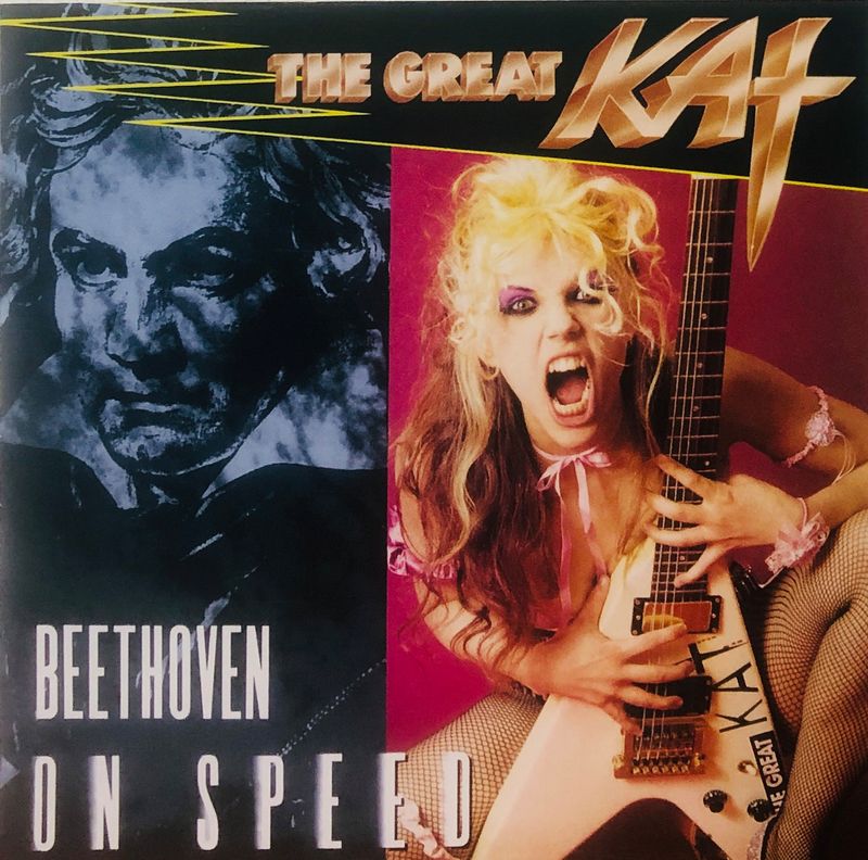 “BEETHOVEN ON SPEED” ALBUM is RE-RELEASED ON CD! 1990 LEGENDARY 2nd ALBUM IS BACK! Feat Beethoven Mosh, Made In Japan, Beethoven On Speed &amp; MORE! CD Album PERSONALIZED AUTOGRAPHED by THE GREAT KAT!