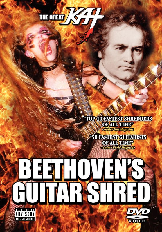 SPECIAL! DVDS on SALE! SIGNED GREAT KAT DVD! PERSONALIZED AUTOGRAPHED by GREAT KAT! (To Customer)! CHOOSE A DVD! (SEE THUMBNAILS BELOW) "EXTREME GUITAR SHRED" DVD! “THE SHREDDER OF SEVILLE!” &amp; MORE!