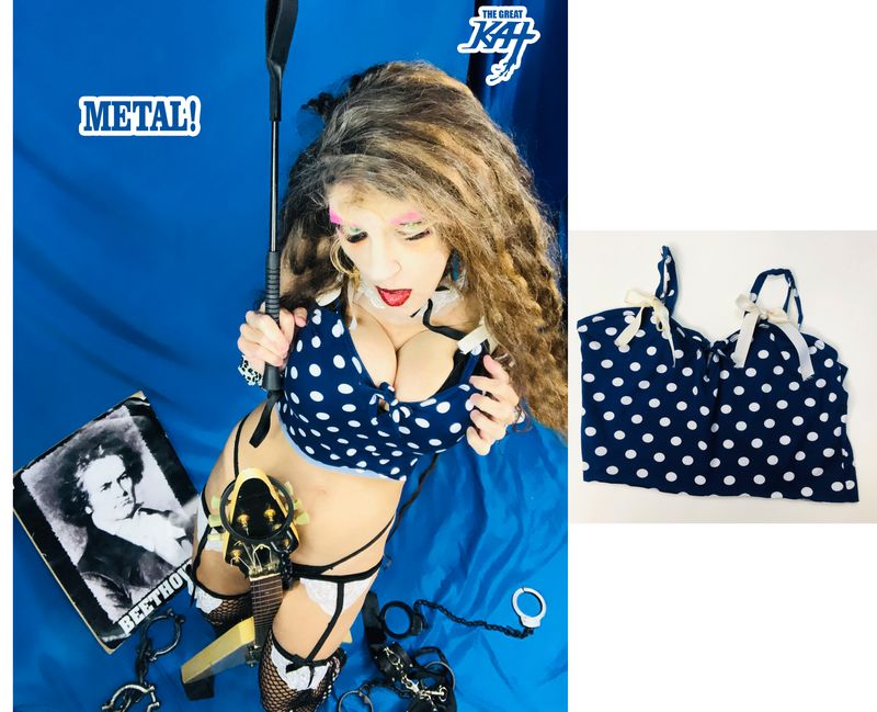 KAT'S SEXY WARDROBE! PICK YOUR KAT WARDROBE-COMES WITH PERSONALIZED AUTOGRAPHED HOT KAT 8x10 PHOTO &amp; GUITAR PICK! ALL SIGNED by Kat! ONLY 1 AVAIL. of EACH! CLICK THUMBNAILS (below) TO SEE WARDROBE!
