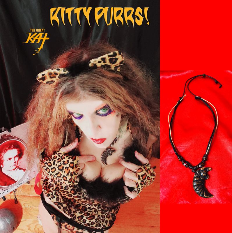 KAT'S SEXY WARDROBE! PICK YOUR KAT WARDROBE-COMES WITH PERSONALIZED AUTOGRAPHED HOT KAT 8x10 PHOTO &amp; GUITAR PICK! ALL SIGNED by Kat! ONLY 1 AVAIL. of EACH! CLICK THUMBNAILS (below) TO SEE WARDROBE!