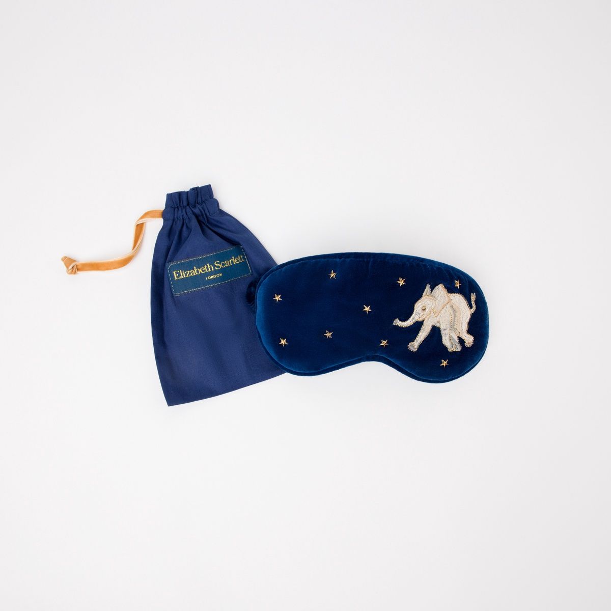 BabyElephantEyemask/Navy Velvet