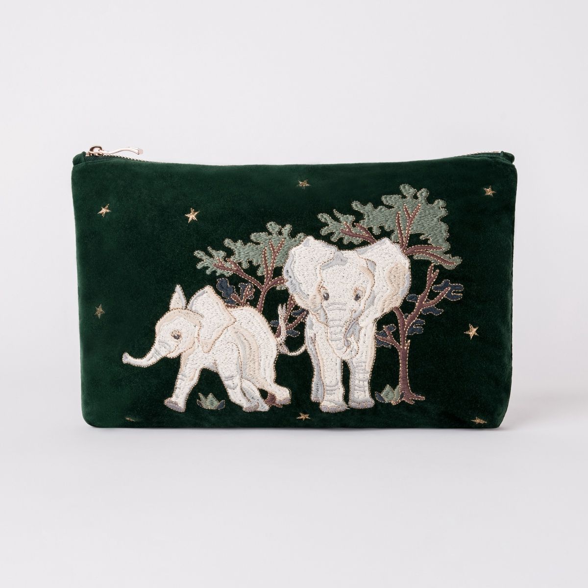 BabyElephantEverydayPouch/ForestVelvet/20x30cm