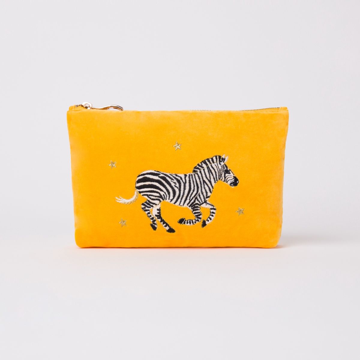 Zebra Mini Pouch Yellow / 16x23cm