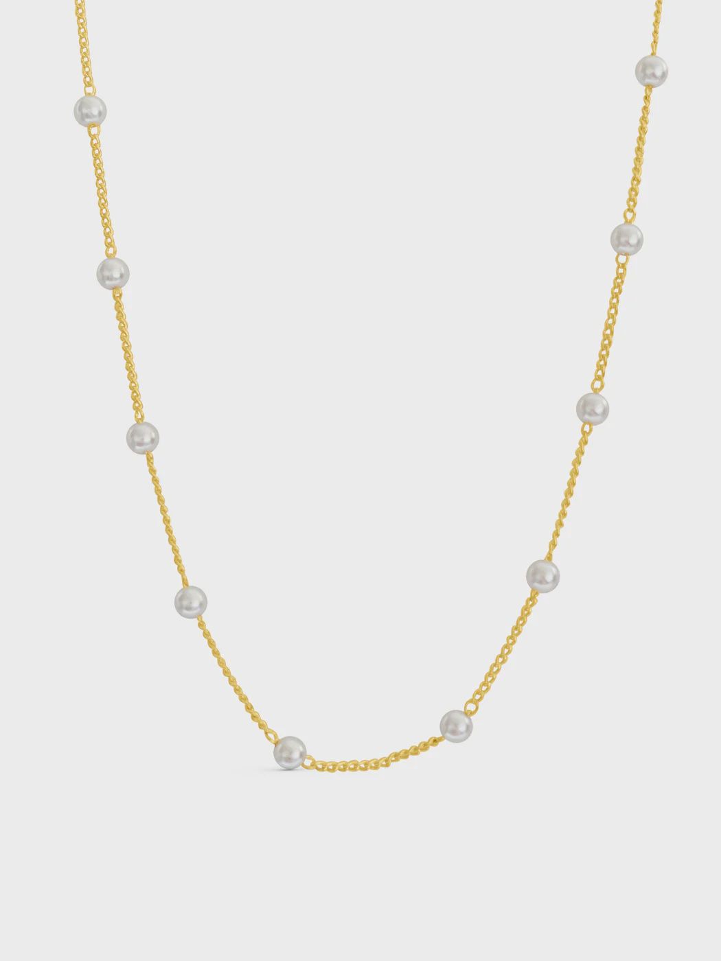 GAIA PEARL CHAIN NECKLACE