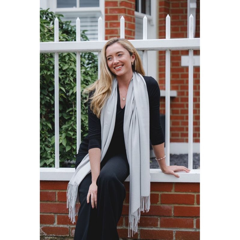 PAS53 Celine Scarf Dove