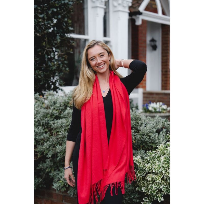 PAS55 Celine Scarf Magenta