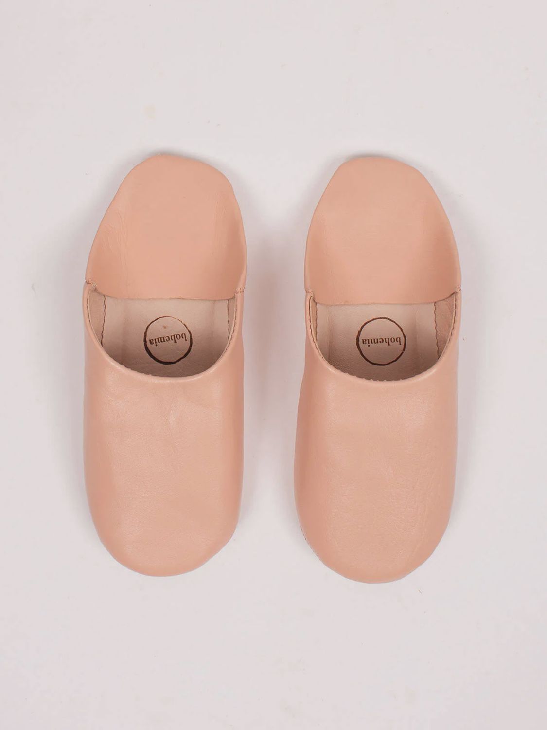 Moroccan Slippers, Colour: Ballet Pink, Size: S