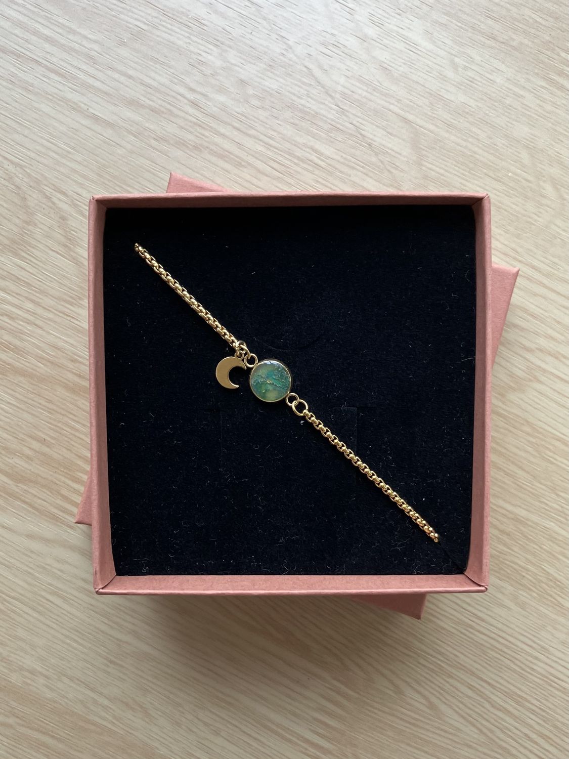 Moon Bracelet, Colour: Green