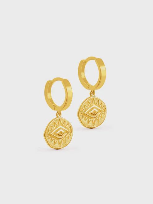 LUMEN EVIL EYE HOOPS