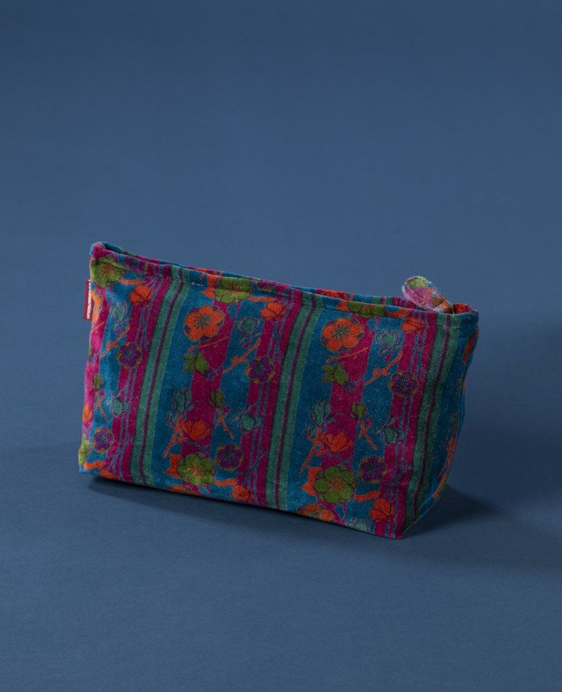 AIR 110 WASHBAG XL KENSINGTON DK GREEN/fuchsia