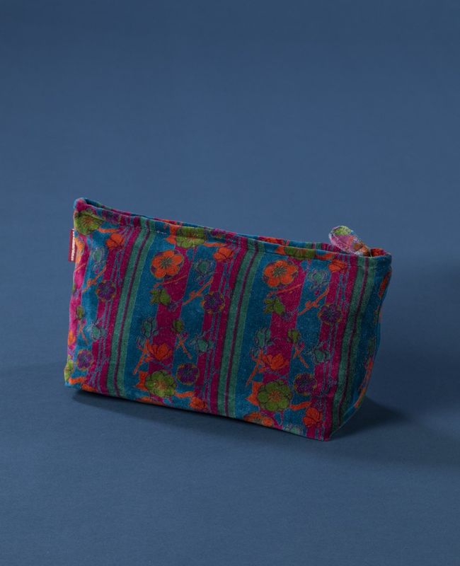 AIR 110 WASHBAG XL KENSINGTON DK GREEN/fuchsia