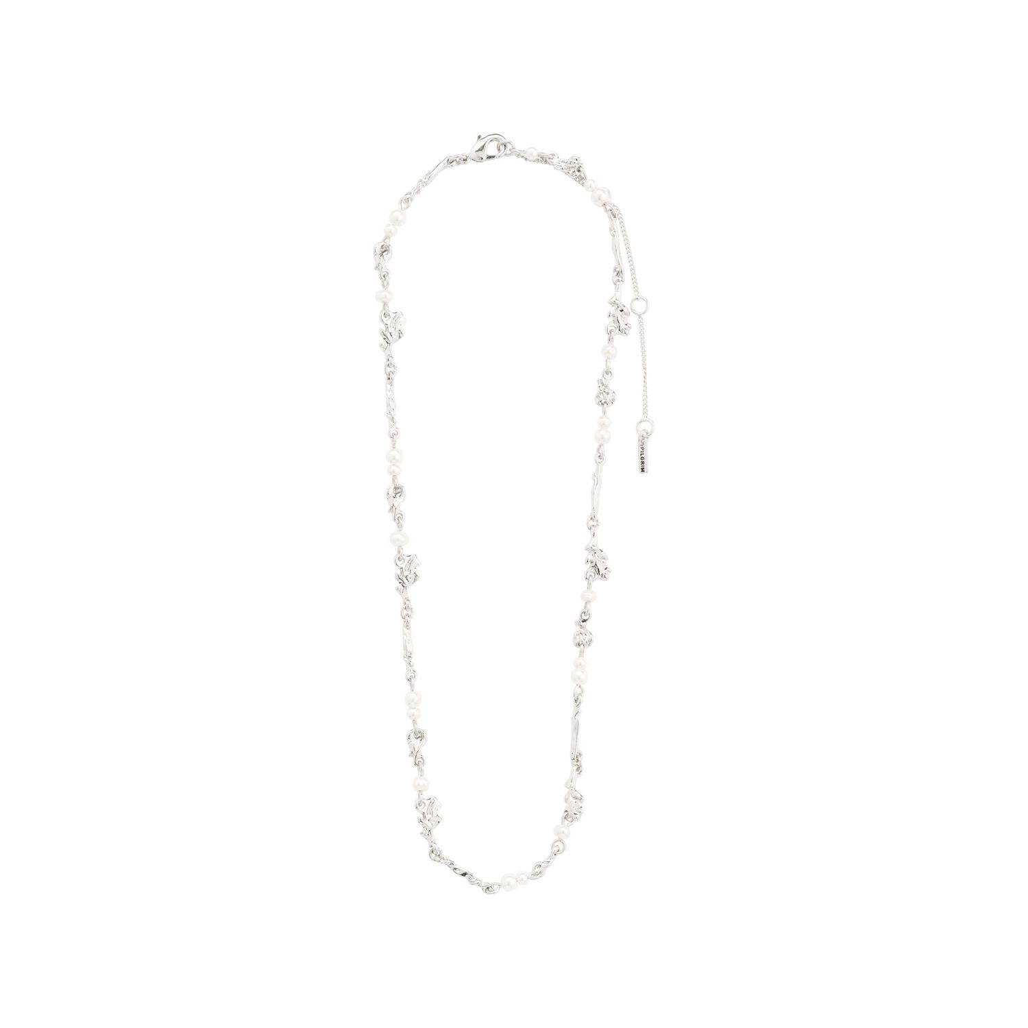 FOCUS necklace, Colour: silver-plated