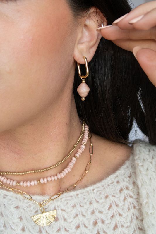D SQUARE EARRING
