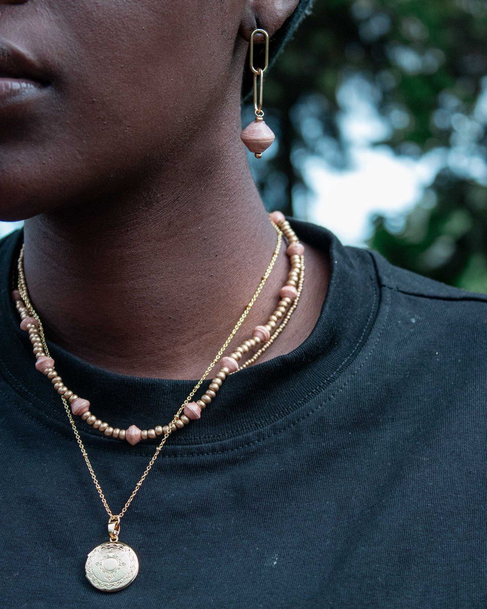 SYLVIA LOCKET NECKLACE