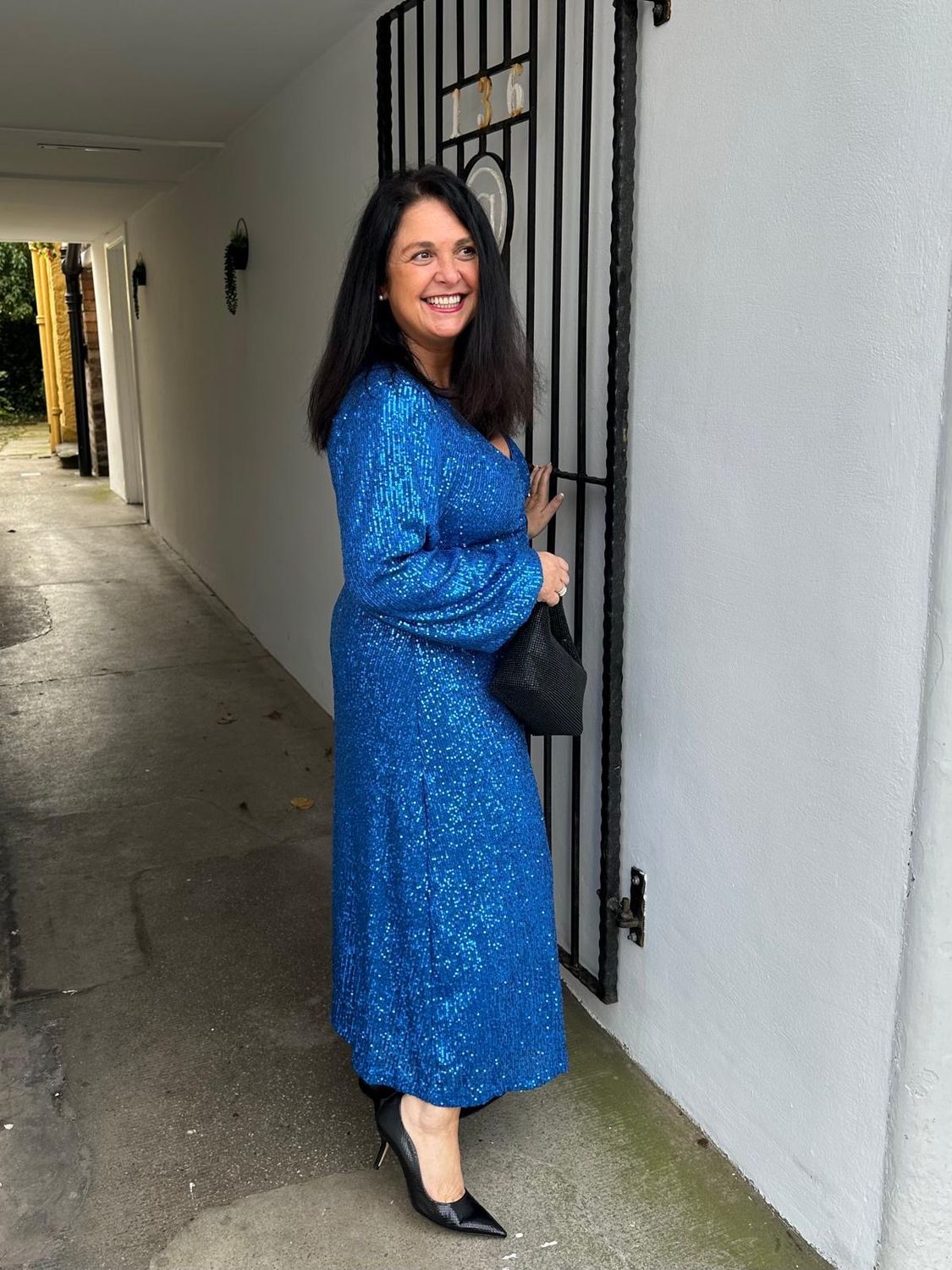 IHFAUCI DR6 DRESS, Colour: Lapis Blue, Size: XS