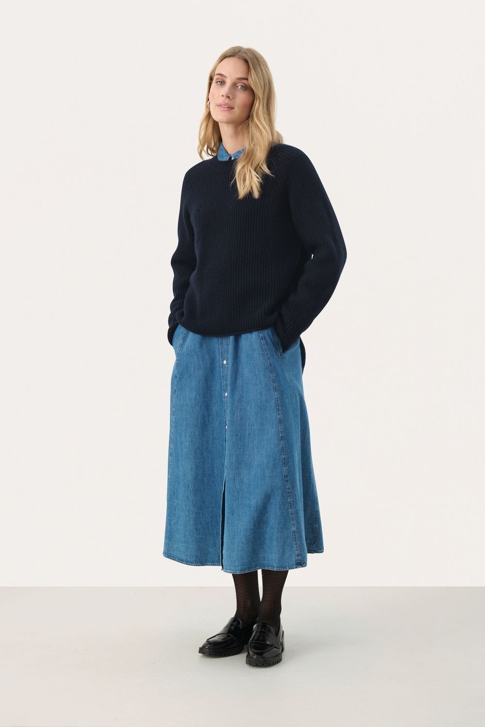 LuahPW PU Dark Navy