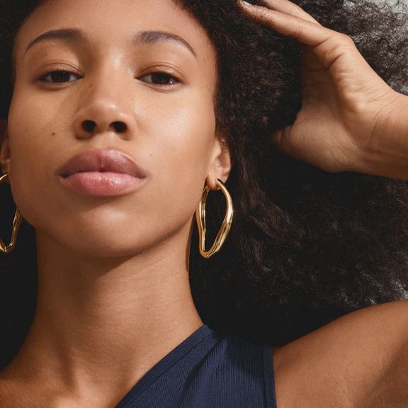 DUNE hoop earrings