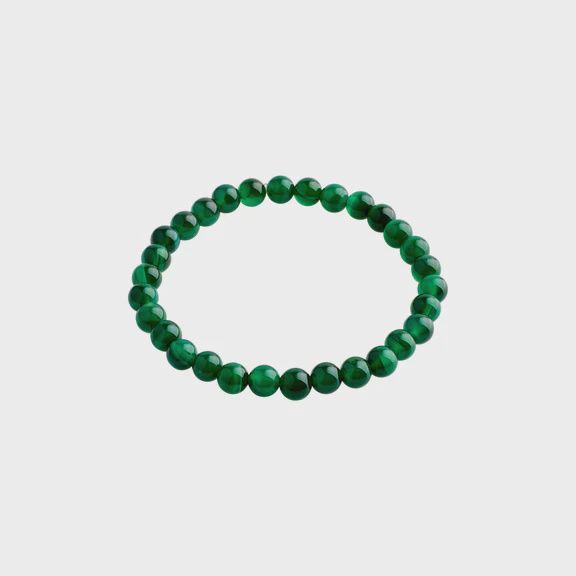 POWERSTONE bracelet, green agate