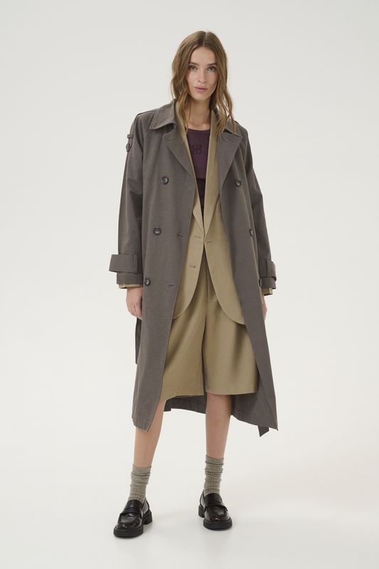 MiraMW Long Trenchcoat