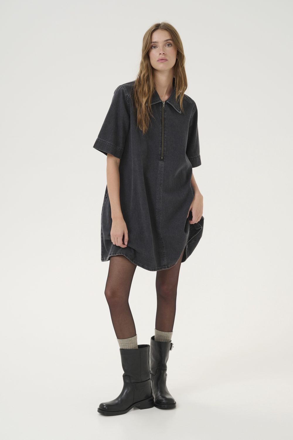 MaloMW 143 Short ZipDress
