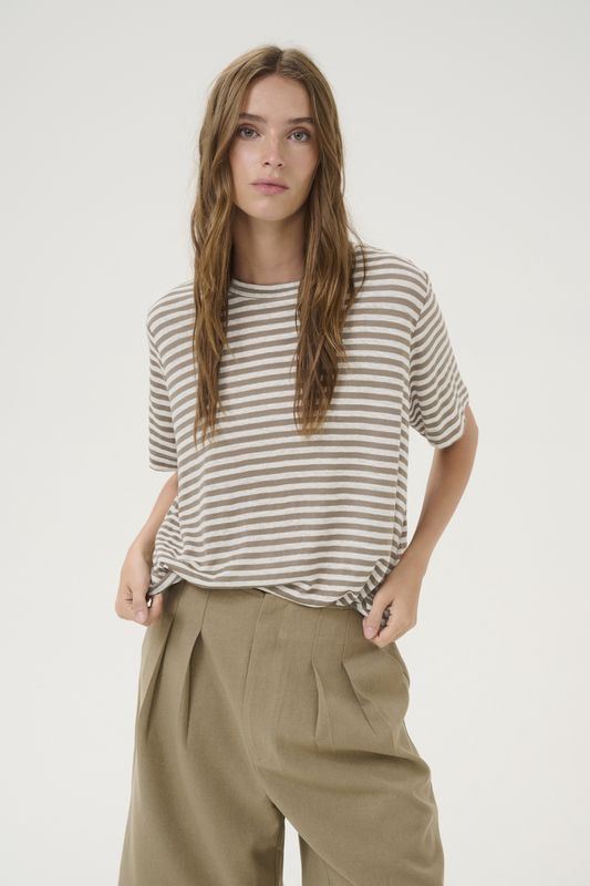 LisaMW Striped Tee