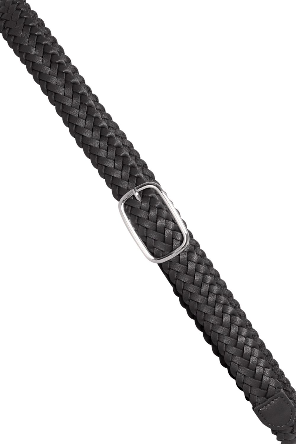BAWYRNA BRAIDED BELT, Colour: Black, Size: 80
