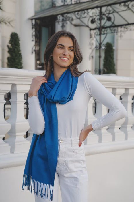 PAS21 Celine Scarf Marina