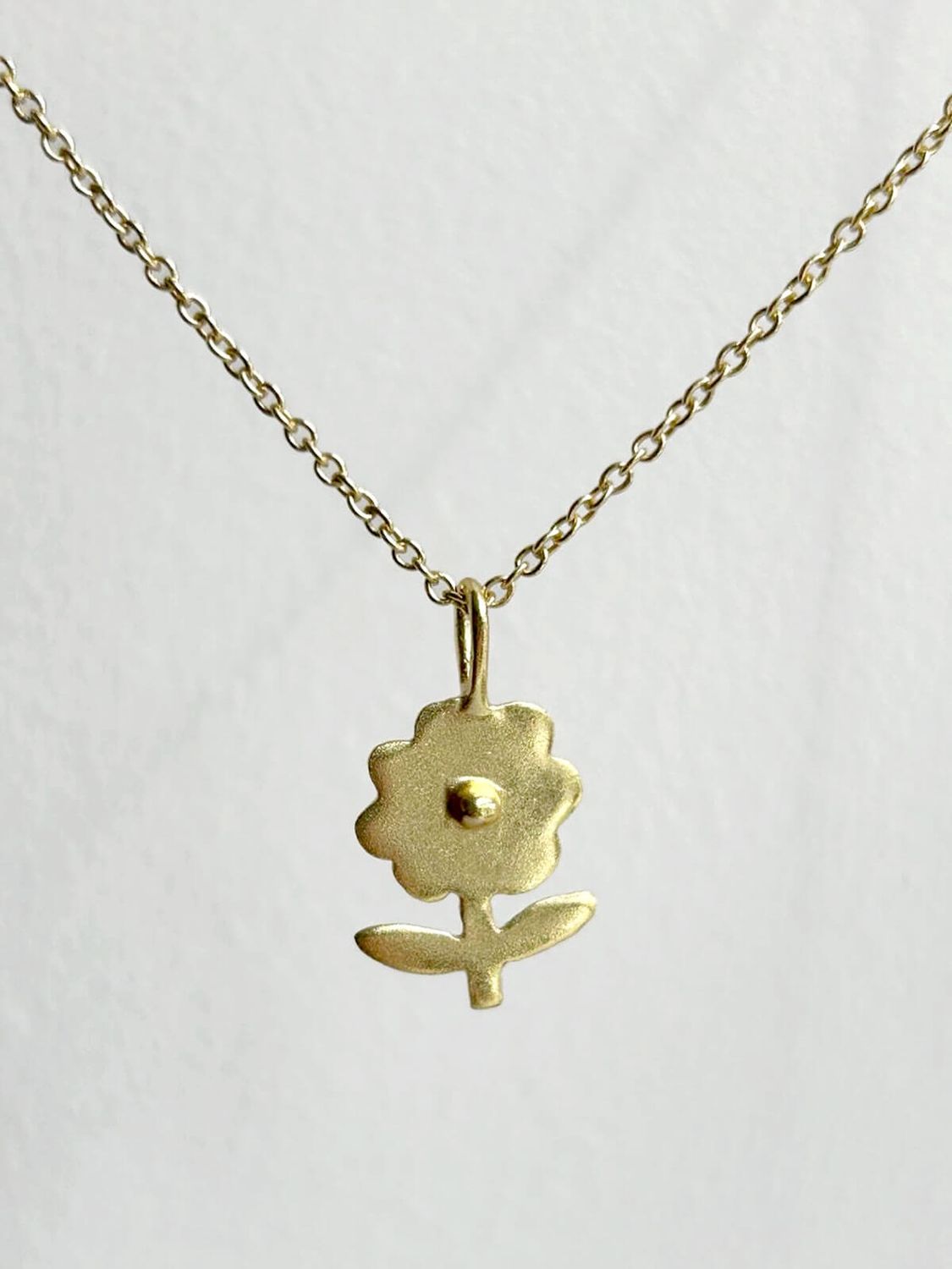 Bohemia Gold Daisy Necklace