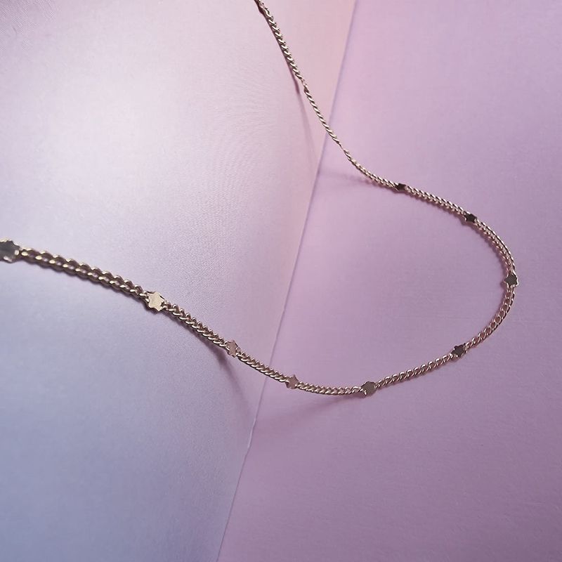 STAR DAINTY CHAIN SILVER