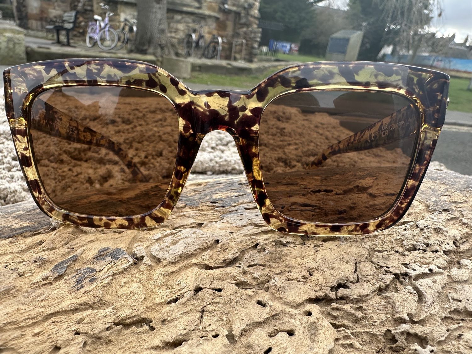 PIECES PCBalla Sunglasses NOOS BC BrownSugar/Turtle