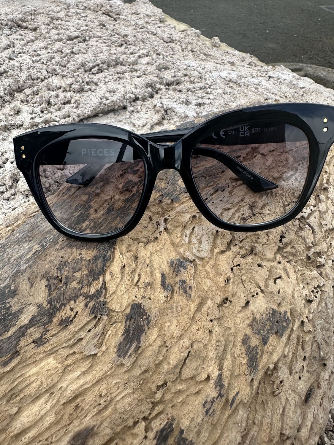 PIECES PCBelina Sunglasses NOOS Black